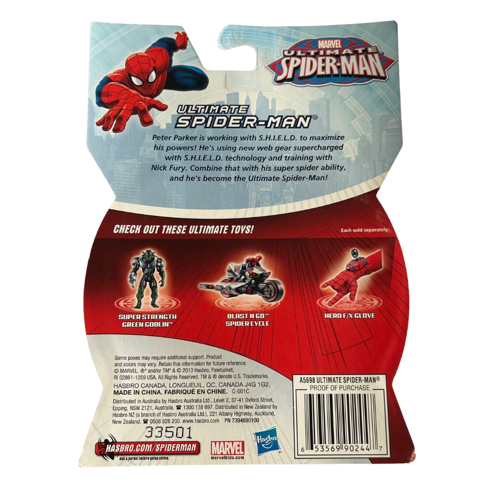 Ultimate Spider-Man Action Figure. Hasbro Toys. for sale online | eBay