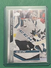 2020-21 Upper Deck Martin Jones #148 San Jose Sharks