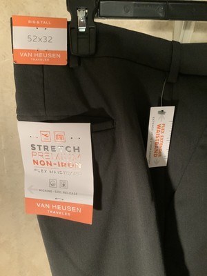van heusen traveler pants big and tall