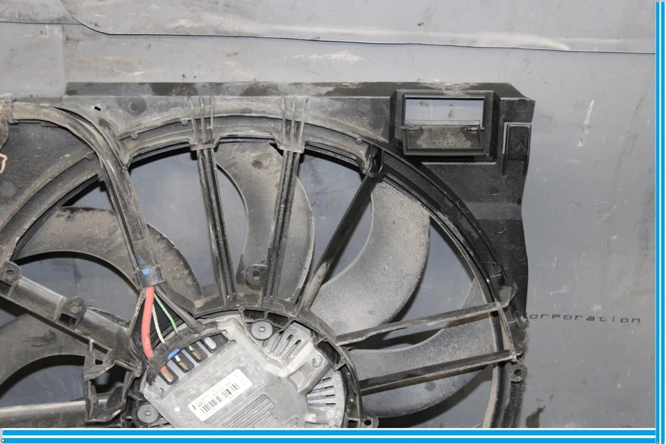 Conjunto de ventilador radiador de refrigeración del motor 10-19 Jaguar X250 XKR XJ XF fabricante de equipos originales Foto 2 de 4