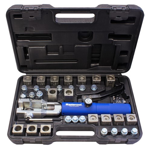 Universal Hydraulic Flaring Tool Set W/ GM Transmission Cooling Line Dies and Ad - Bild 1 von 3