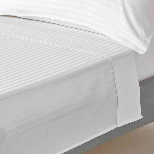Luxury 300 TC Flat Sheets in Egyptian Cotton King Size Double Bedding - Picture 5 of 6