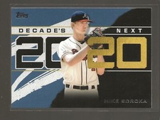 MIKE SOROKA 2020 Topps Series 1 Decade's Next Insert Blue Parallel Braves #DN-30