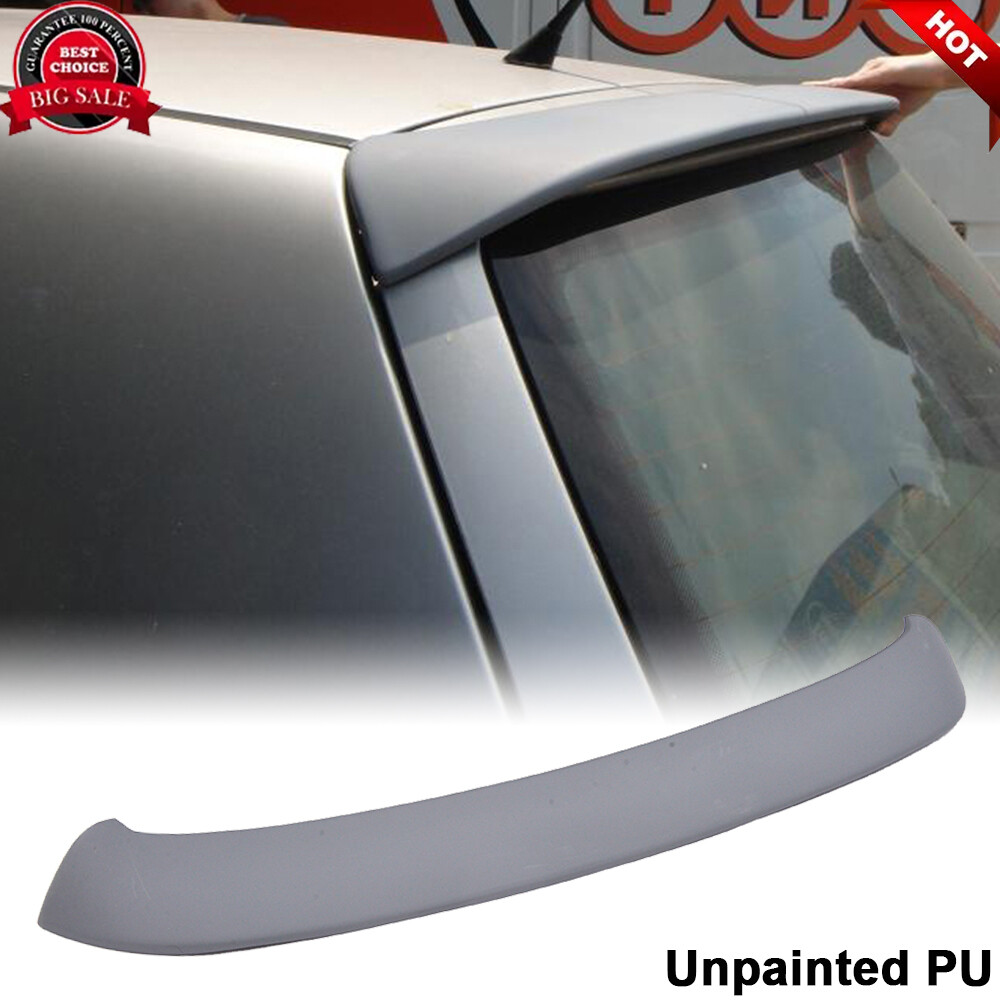 For Volkswagen VW Golf 4 IV MK4 R32 1998-04 Unpainted Rear Roof Spoiler Wing Lip
