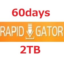 Rapidgator 60days 2TB