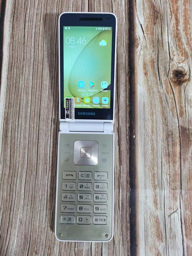 Samsung Galaxy Folder2 SM-G1600 Dual Sim 16GB Android LTE 3.8" Flip Phone - Picture 21 of 40