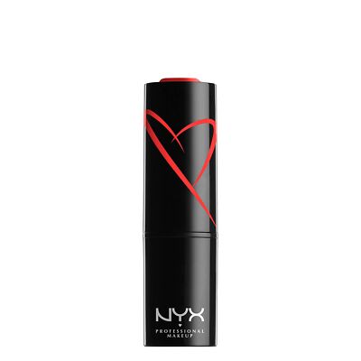 NYX Professional Makeup Shout Loud Satin Lipstick, infused with mango and shea