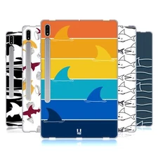 HEAD CASE DESIGNS SHARK PRINTS SOFT GEL CASE FOR SAMSUNG TABLETS 1