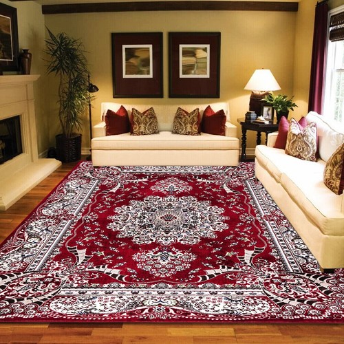 Traditional Area Rug Living Room Bedroom Vintage Carpet Door Mat Hall Runner Rug - Picture 80 of 88