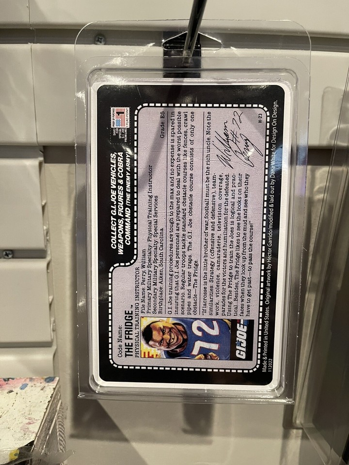 G.I. Joe Classified Series Clamshell Display Case – With Card Back Insert For Action Figure Protection