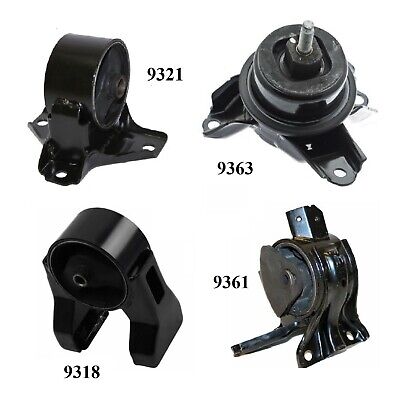 4PCS Motor & Trans Mount For 2006-2010 Hyundai Sonata 2.4L 4PCS Motor & Trans Mount For 2006-2010 Hyundai Sonata 2.4L