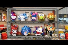 2024 Hello Kitty And Yu-gi-oh McDonald's Collectible.