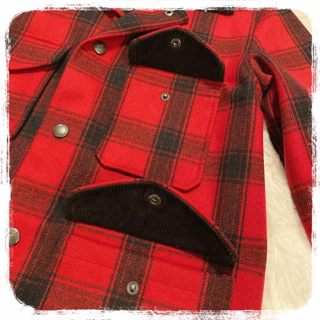 Pendleton 100th Anniversary Cruiser Jacket Red Wo… - image 7