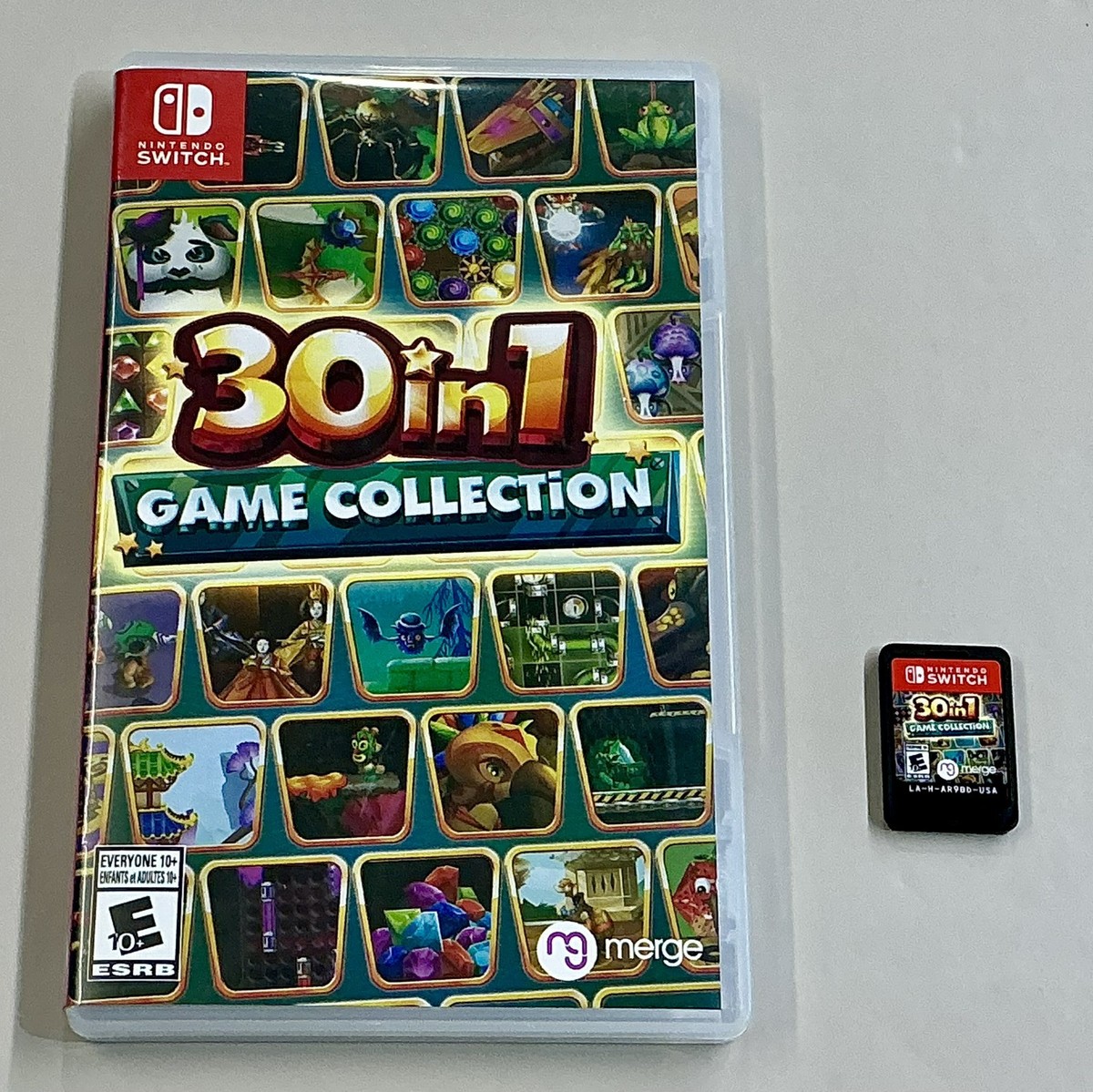 (おまけ付き)Nintendo Switch +ソフト 30-In-1 Game Collection (Nintendo Switch, 2020) Complete