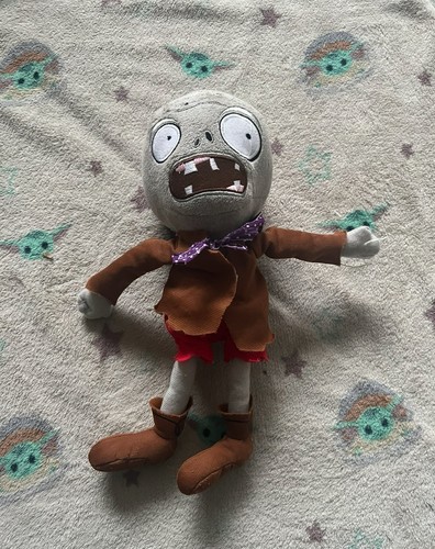 Plants Vs Zombies Peluche Vintage Giocattolo Morbido Zombie Bambola Figura di Peluche Collezionismo
