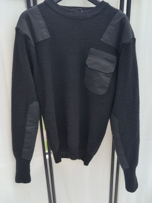 Pullover MIL-TeC Gr. 50 80%Wolle  Schwarz