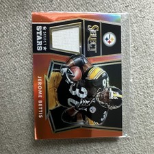 Panini Jerome Bettis SS-JB Select Stars Jerseys Orange Prizm /50 Steelers