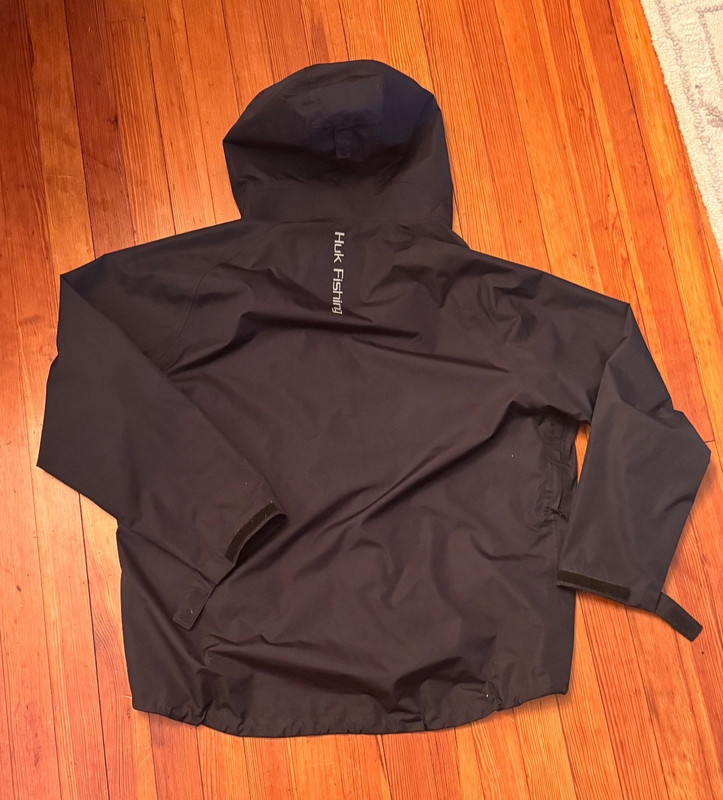 Huk Fishing Windbreaker +Pants Performance Waterproof Packable Rain Suit Mens XL