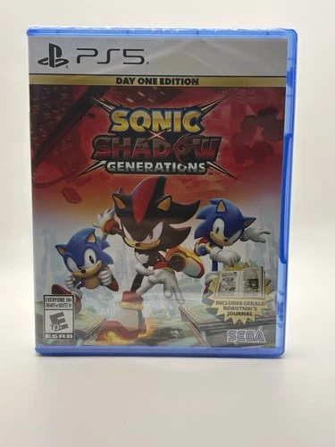 Sonic X Shadow Generations PS5 NEW Sealed Day One Edition