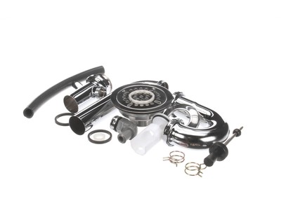 Advance Tabco Lever Drain With P-Trap & Over K-26 - Genuine OEM Replacement Part