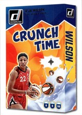 2025 Donruss WNBA #12 A'ja Wilson Crunch Time