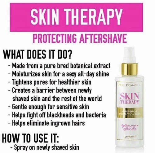 Pure Romance Skin Therapy - Aftershave Mist plus Free Gift included - Picture 3 of 4