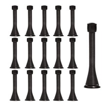 16 Pack Spring Door Stops 3 1/4 Inch Flexible Heavy Duty Spring Door Stopper ...