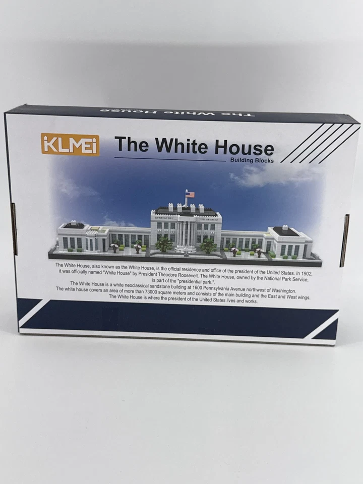 The White House Architecture Building Blocks Kit 3520+ Pcs Model 8008 Ages 14+ - Image 3 of 4