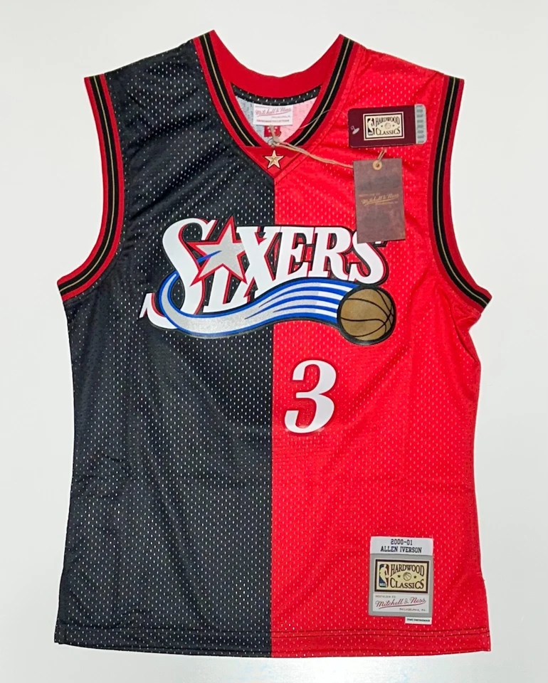 🔥 Allen Iverson Signed 76ers Mitchell & Ness Authentic Jersey (Beckett) - Image 2 of 3