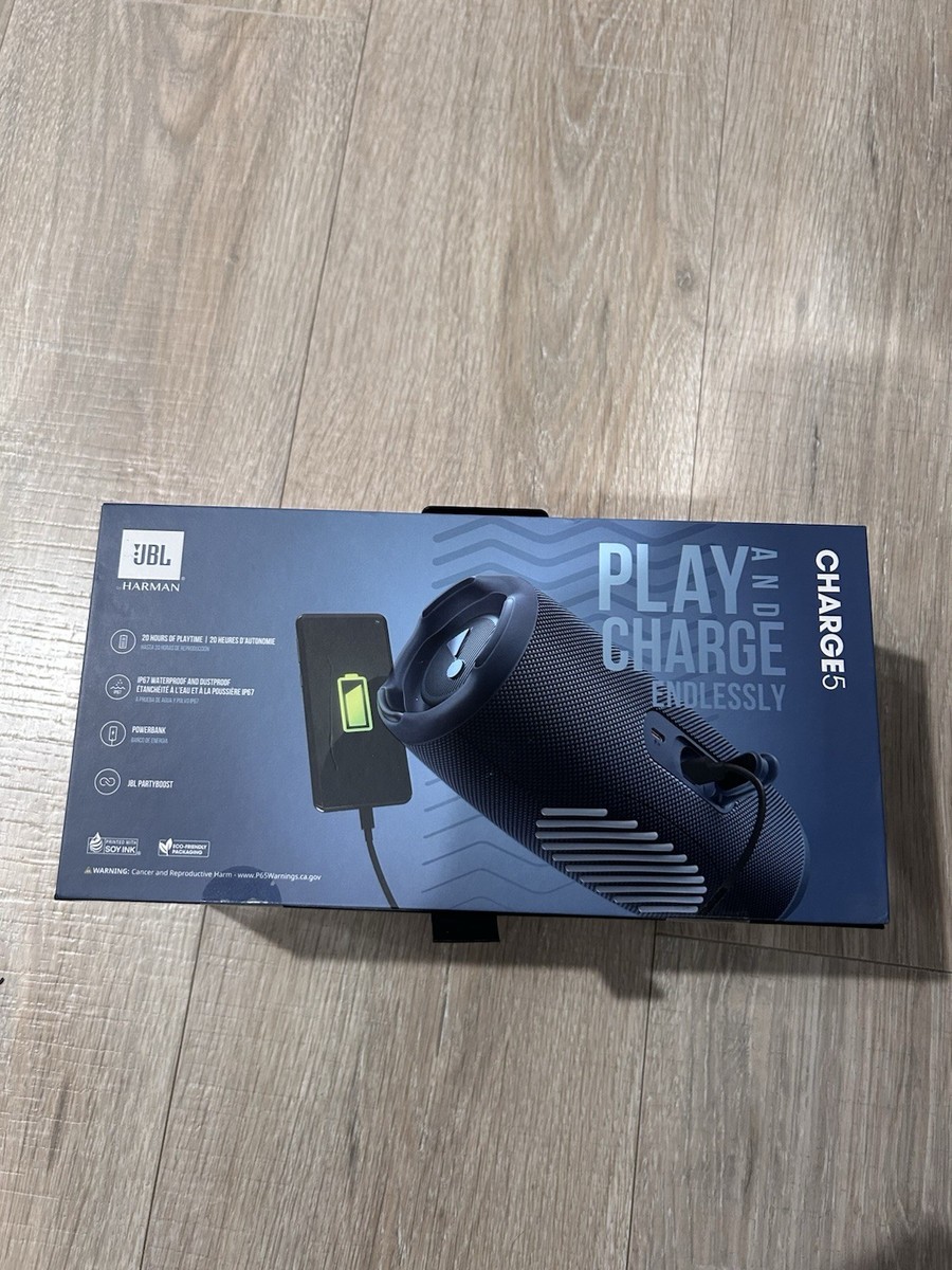JBL Charge 5 Portable Speaker System - Black for sale online