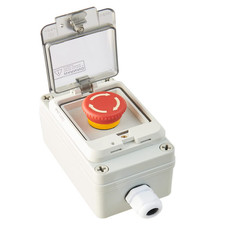 Emergency Stop Button Emergency Stop Switch E-Stop Button Station Box 22Mm 10A