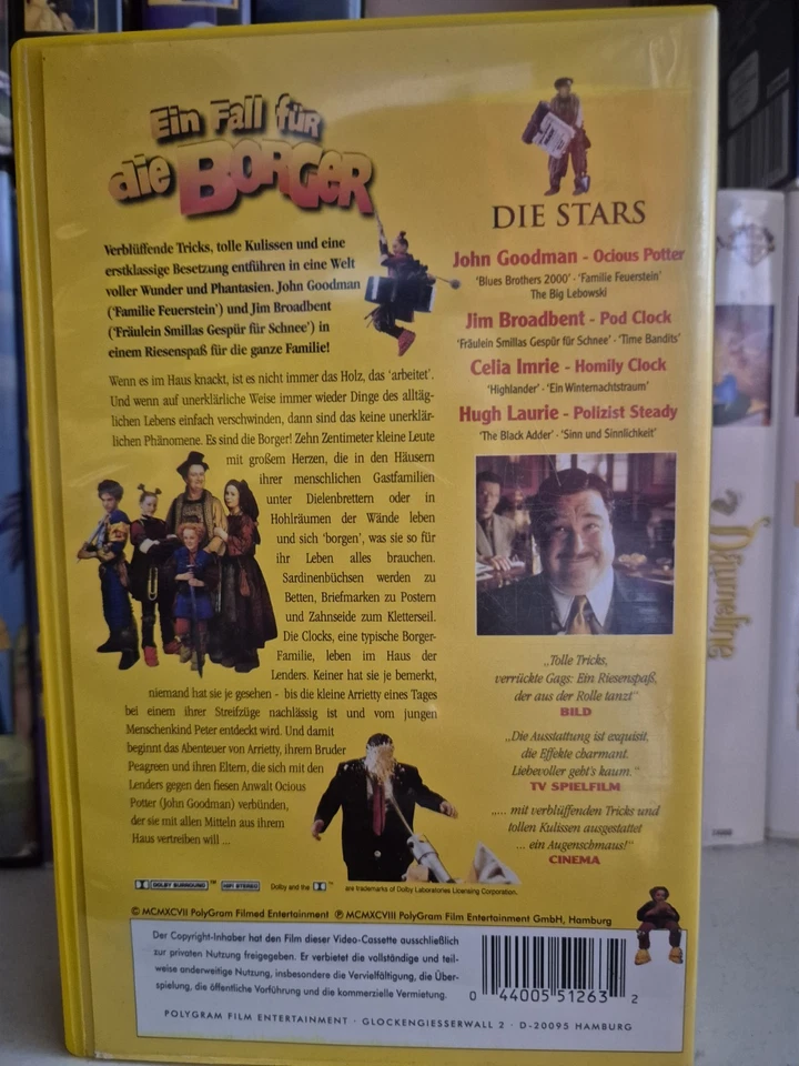 Ein Fall für die Borger - VHS - Bild 2 von 3