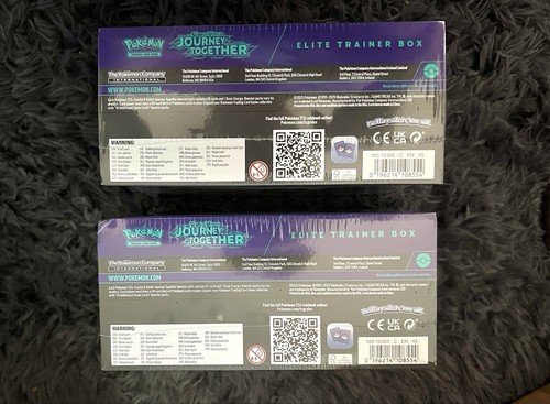 2 CAJAS Pokemon S&V Journey Together Elite Trainer Caja ETB SELLADO DE FÁBRICA X2 - Imagen 3 de 3