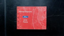 Ford Fiesta Wiring Diagrams AD-496 2019 Electrical Service Repair OEM