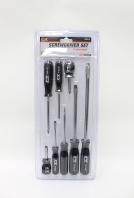 Performance Tool Professional Screwdriver Set, 8 Piece - W901S