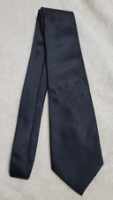 Donald J Trump Signature Black Silk Tie   Classic 100 Silk Neckwear