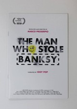 Banksy Man Who Stole Banksy Pamphlet Graffiti Art Document 2018 Used ttC