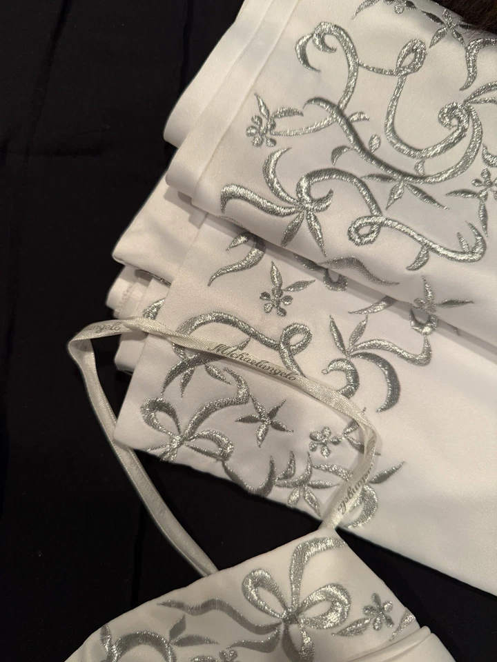 Свадебное платье Davids Bridal Michelangelo винтажное атласное размер 18 No: 7295E - Изображение 4 из 4