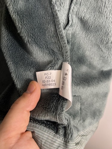 Free Country Jacket Womens Sze S Green Fleece Inner Zip pockets Thumbhole Cuffs - Picture 15 of 15