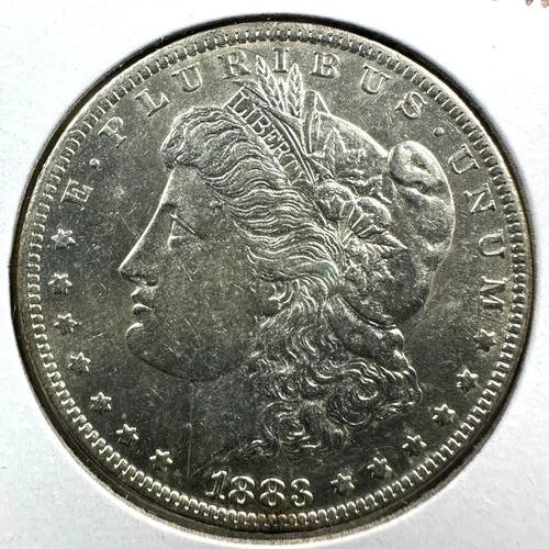 1883-O $1 Morgan Silver Dollar, UNC/AU Slider (88931)