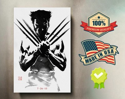 The Wolverine (2013) 8x12 Metal Movie Poster   