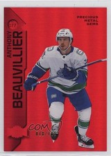 2023-24 Skybox Metal Universe PMG Red 18/100 Anthony Beauvillier #077 1j1a