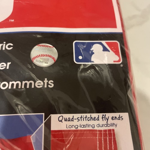 Bandiera stampata Philadelphia Phillies MLB 3’ x 5’ nuova in confezione made in USA 🇺🇸 - Foto 4 di 4
