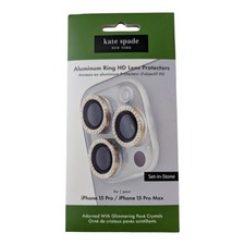 Q3. Kate Spade New York Ring Lens Protectors for iPhone 15 Pro / 15 Pro Max