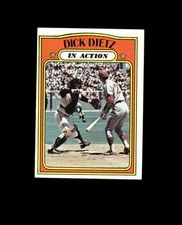 1972 Topps 296 Dick Dietz In Action EX #D1,482225