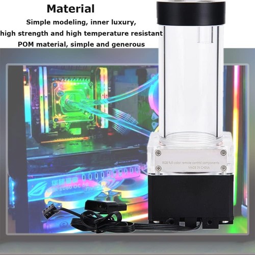 Pump/Reservoir Combo,800L/H PC Water Cooling Integrated Mute,G 17cm-black - Afbeelding 3 van 9