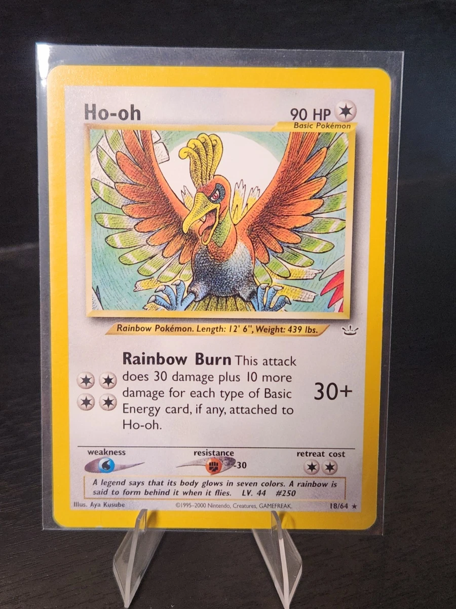 Ho-Oh Pokmon TCG Neo Revelation Rare Individual Collectible Card Game Cards for sale - eBay Ho-Oh Pokmon TCG Neo Revelation Rare Individual Collectible Card Game Cards for sale - eBay