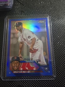 2023 Topps Chrome Brayan Bello #57 Blue Refractor /150