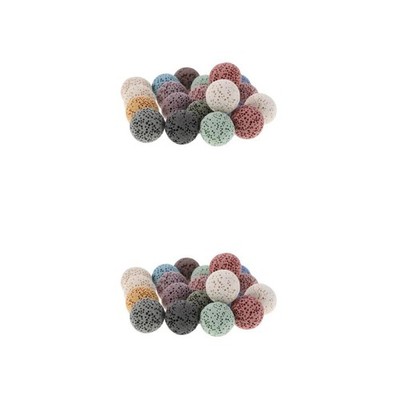 2 Count Aromatherapiekugeln Aus Vulkanstein Duftstein Ätherische Öle