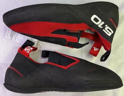 Adidas Men's Five Ten NIAD Moccasym Climbing Shoes-Red/Black-Size: 12